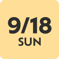 9/18 SUN